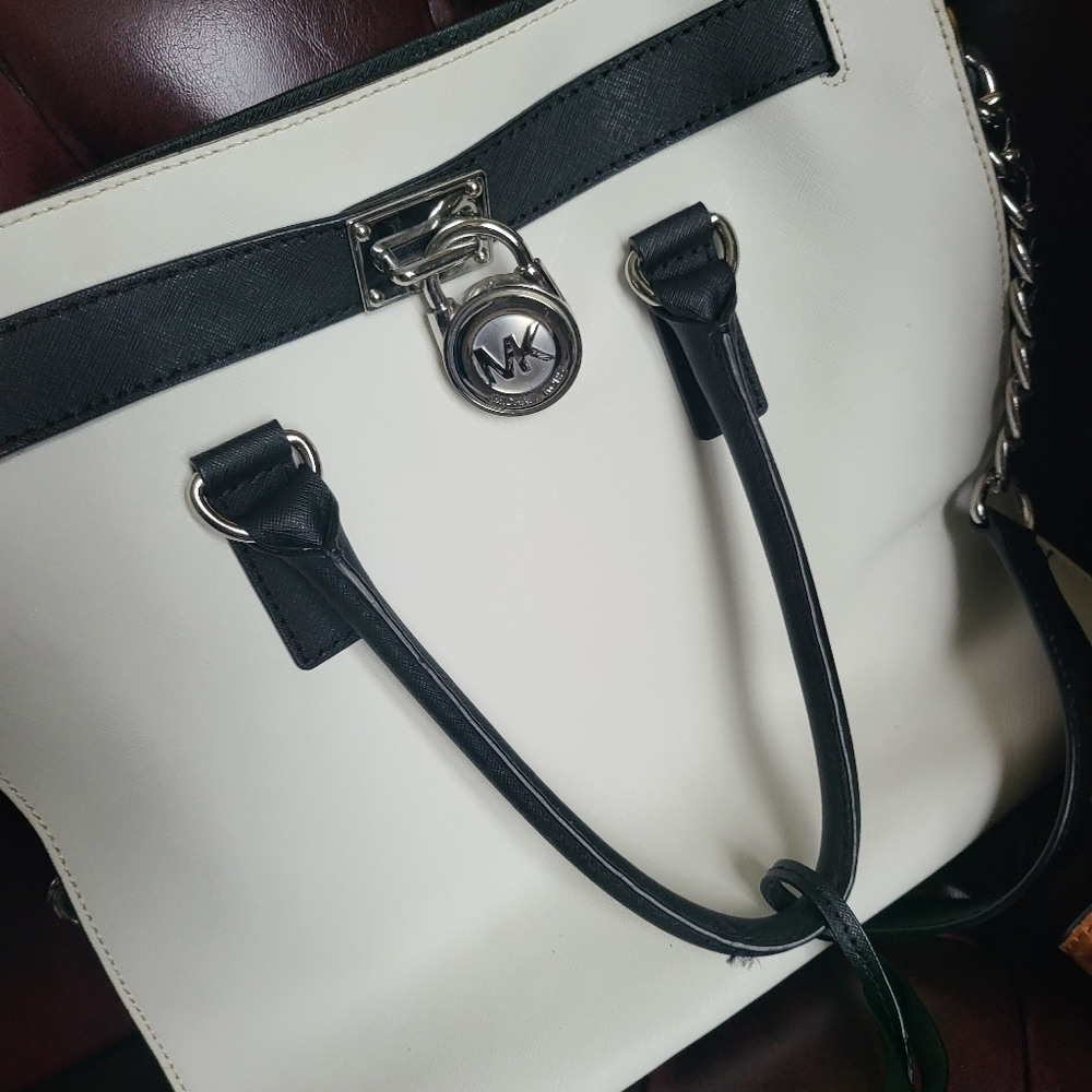 Michael kors Hamilton Bag Black & White